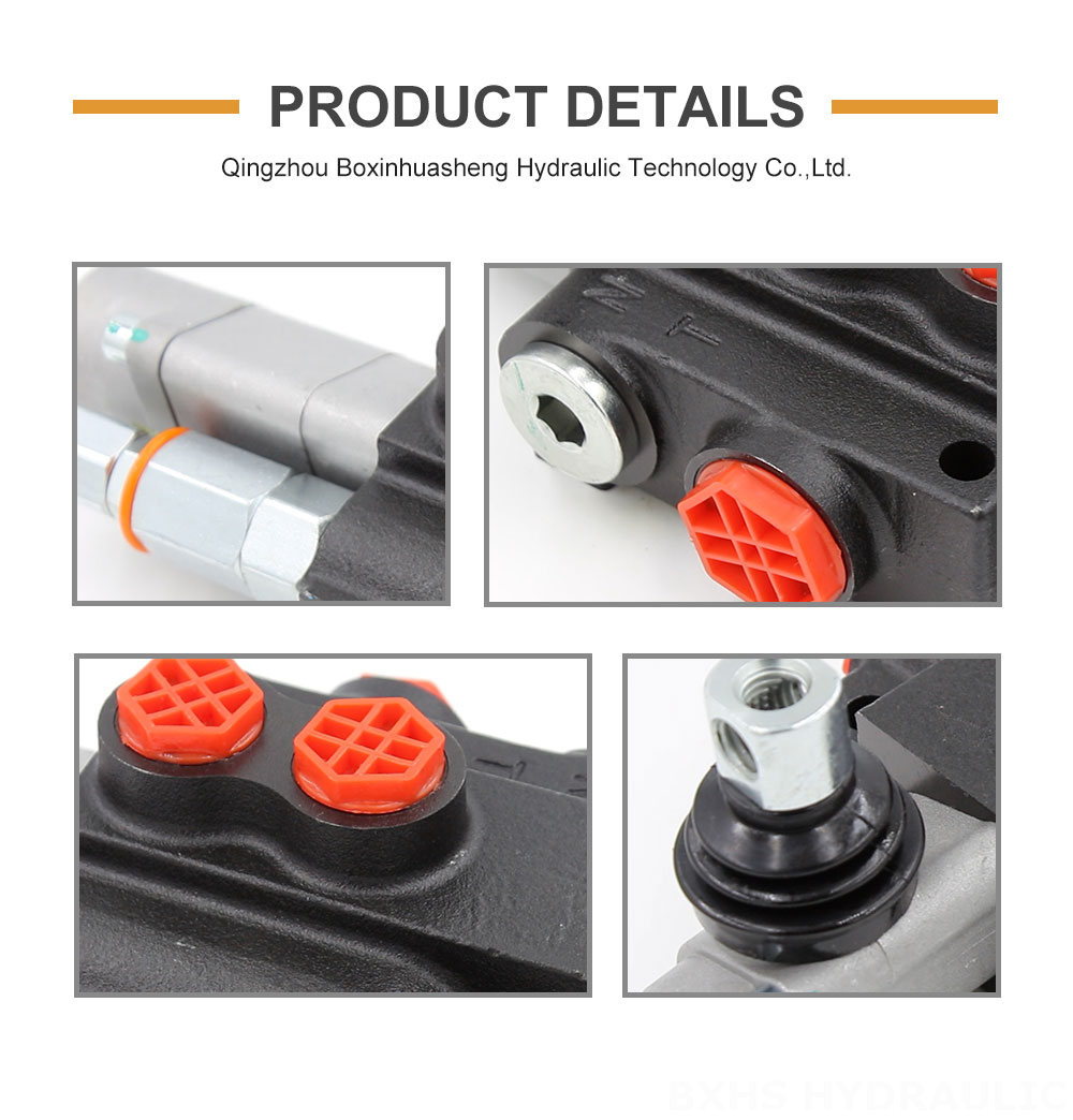 Electro Pneumatic Control 1-Spool Hydraulic Directional Valve | Factory Direct & Customizable detailed image