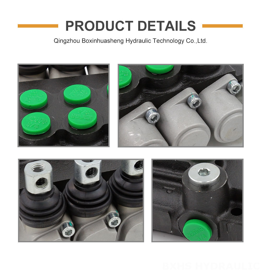 Personalized Hydraulic Solutions | P40-U34-OT Monoblock Valve | OEM & ODM Services detailed image