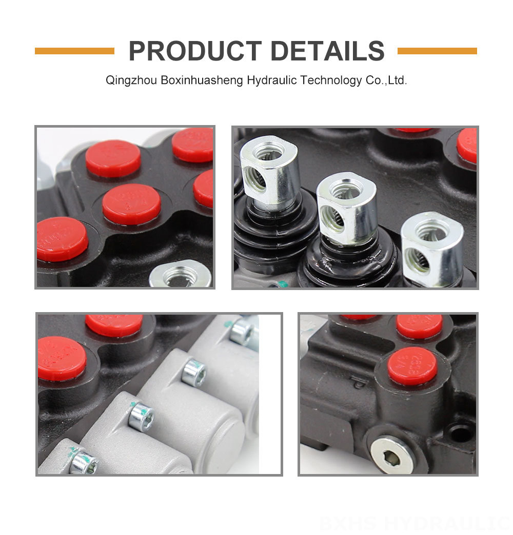 Elevator Control Valve 5 Spool Monoblock Valve: Optimized for High-Performance Fluid Control detailed image