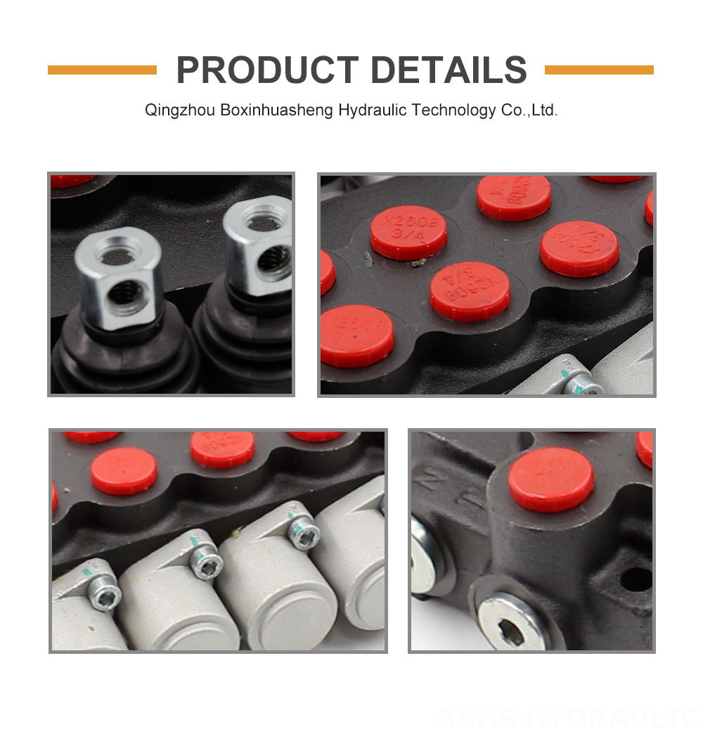 Loader Valve Manual Hydraulic Directional Valve P40-U34: Customizable & OEM Available detailed image