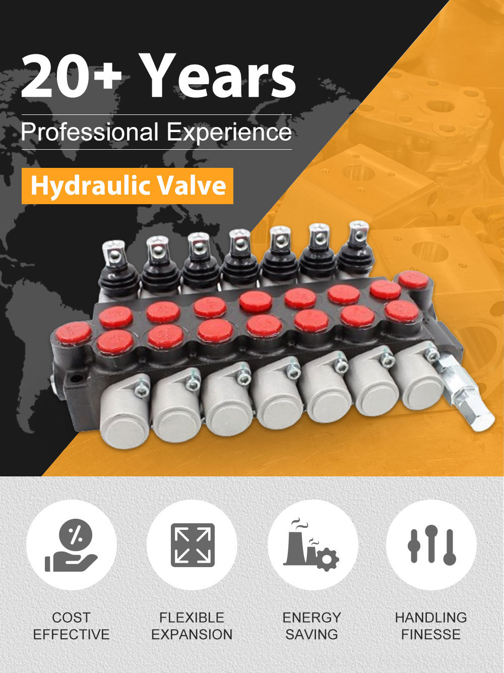 Direction Control Valve Price P40-U78 Manual Monoblock Valve: Private Label & OEM Manufacturing detailed image