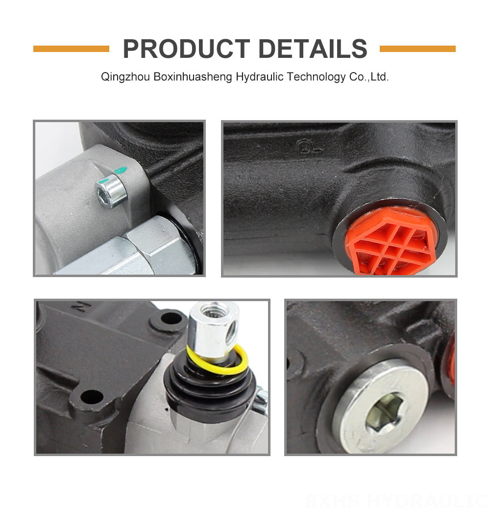 P80-G12-1OW 1-Spool Directional Control Valve | Factory Direct & Customizable detailed image