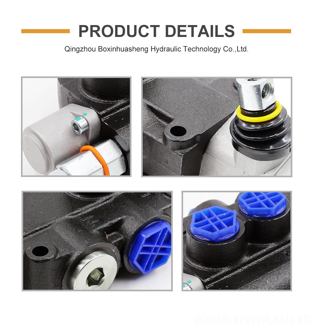 P80-G12-OW Manual 1 Spool Monoblock Directional Valve detailed image