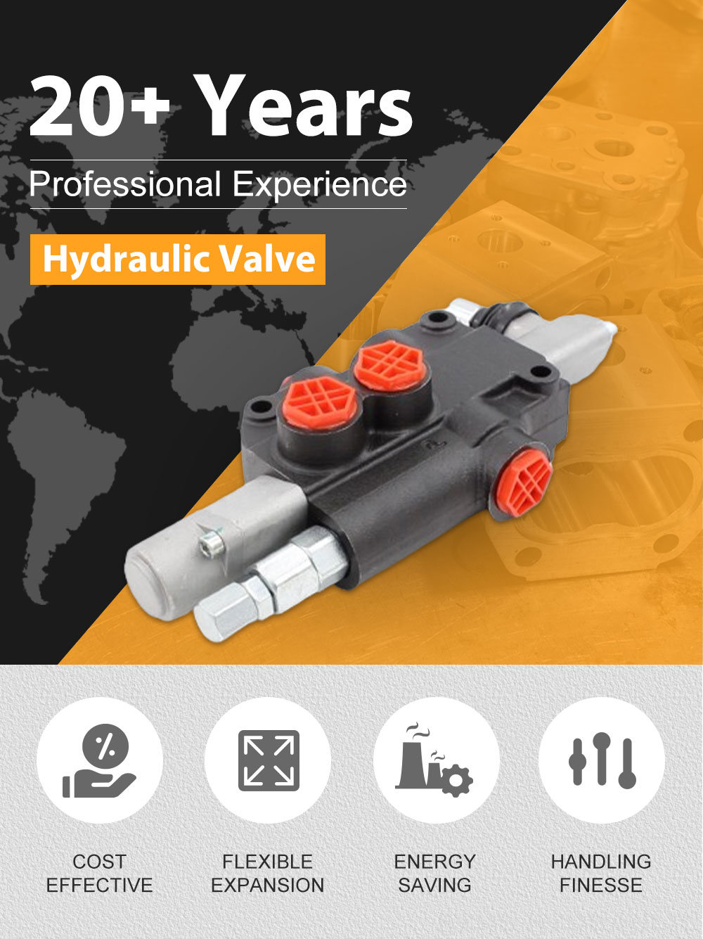 Hydraulic Valve Manufacturer: P80-G12-QTW | Custom Solutions & Global Distribution detailed image