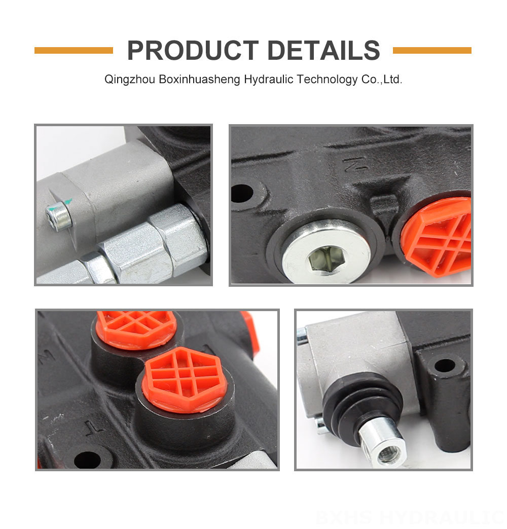 P80-G12-QTW Manual 1 Spool Monoblock Directional Valve detailed image