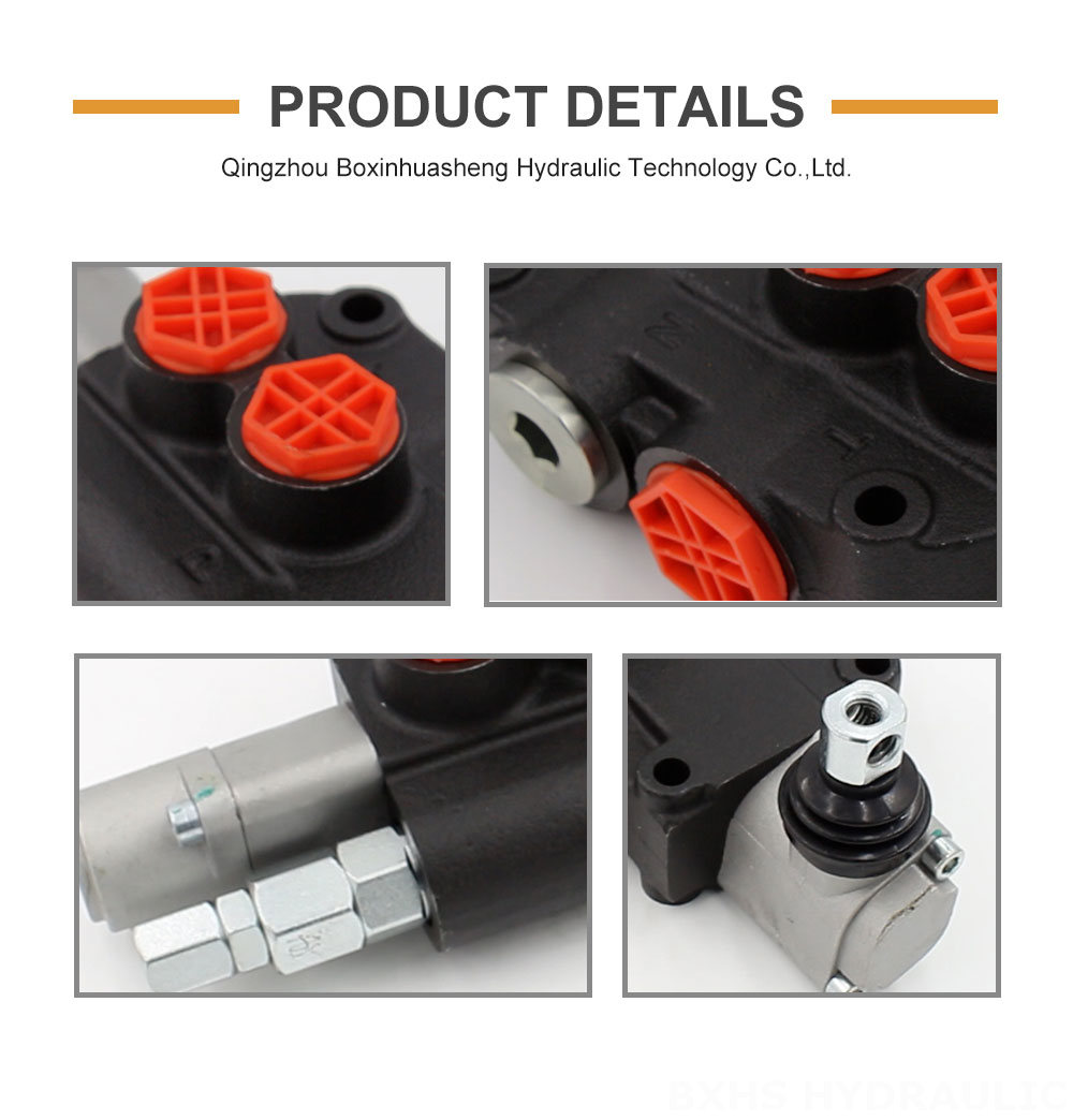 Hydraulic Distributor Valve Manual Hydraulic Directional Valve - P80-G34-1OT | Wholesale & OEM detailed image