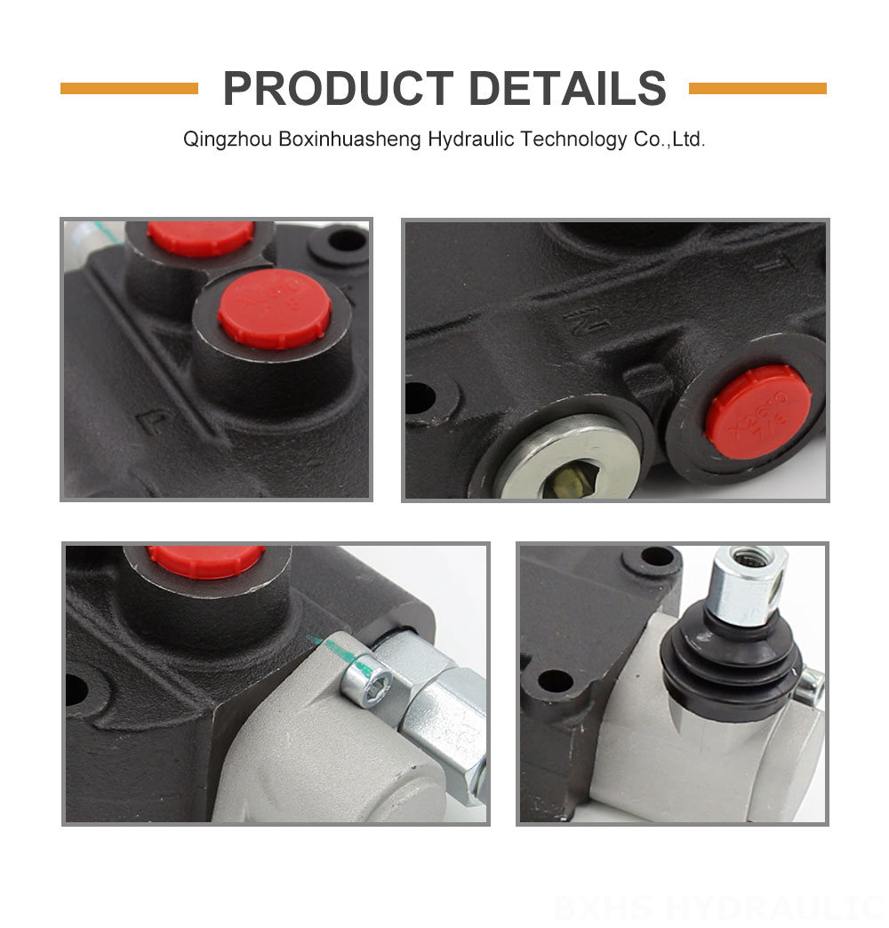 P80-U78-OT 1-Spool Hydraulic Directional Valve | Factory Direct & Customizable detailed image