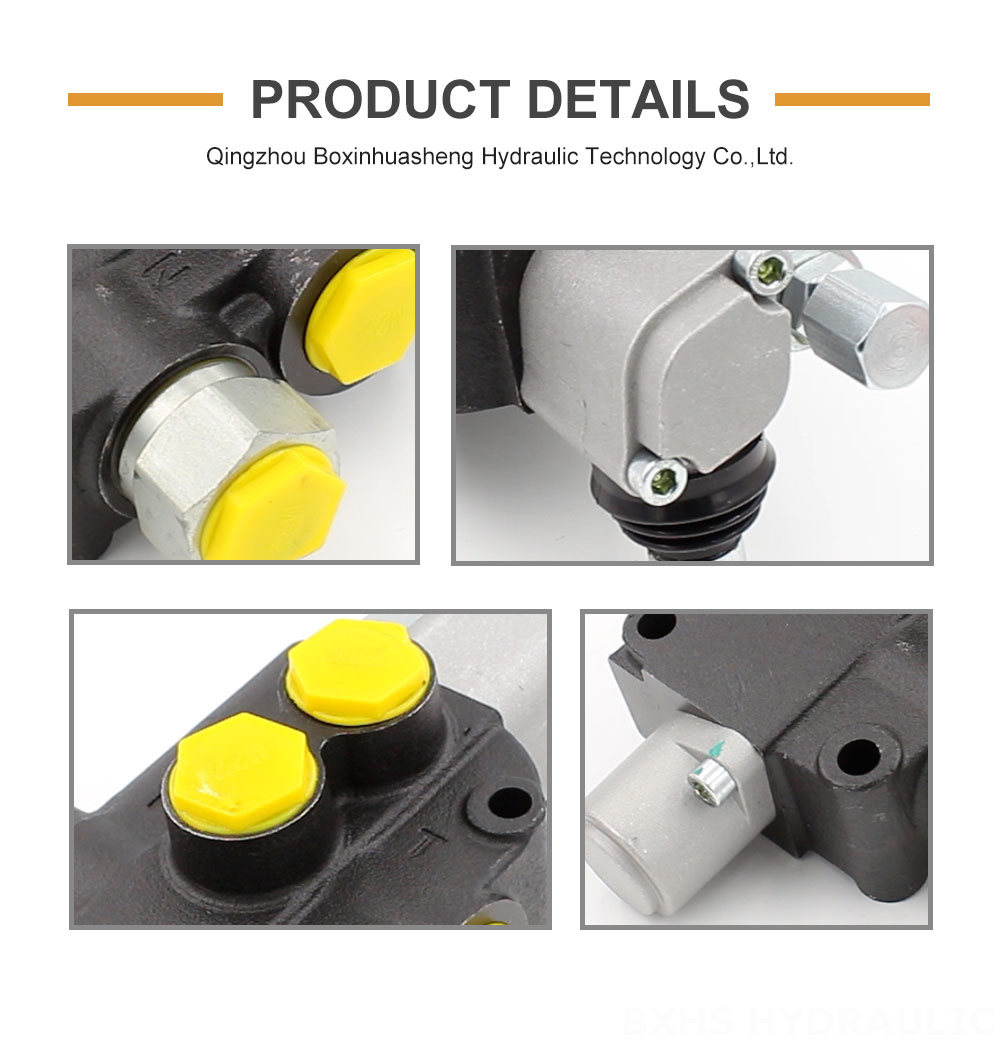 Log Splitter Hydraulic Control Valve Hydraulic Valve P80J: Factory Direct & Global Distribution detailed image