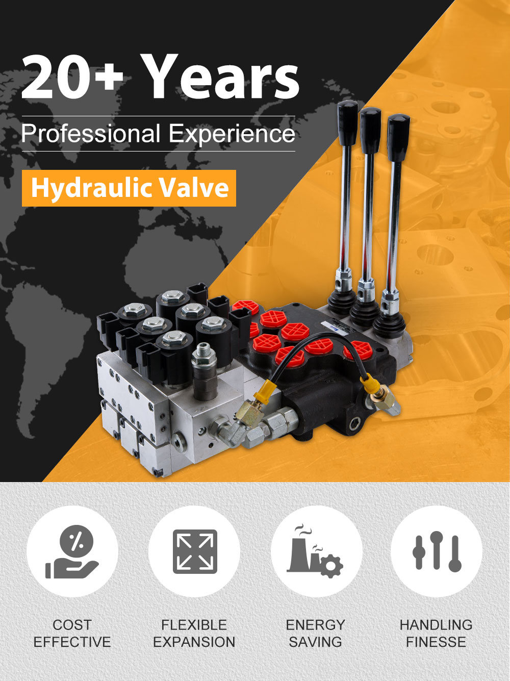 Source Your P80 Electro-hydraulic Directional Control Valves from a Trusted Manufacturer detailed image