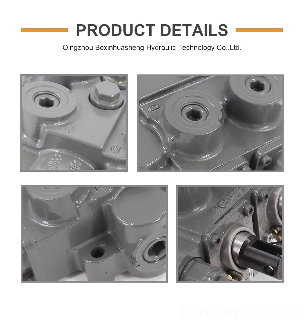 RD5200-H Manual 2 Spool Hydraulic Control Valve detailed image