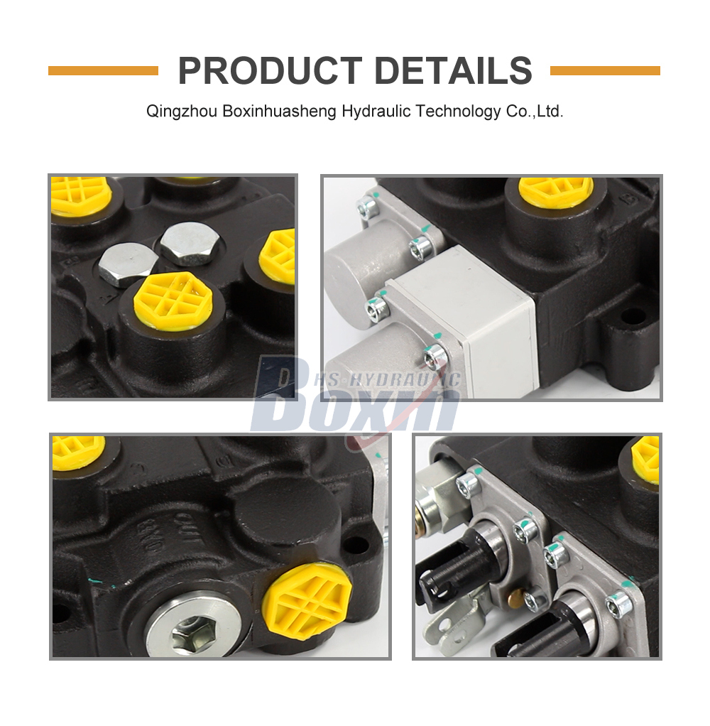 RD5200NPT-QTW-OT Manual 2 Spool Hydraulic Control Valve detailed image