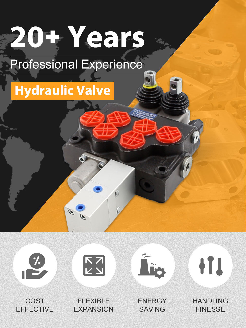 Precision Hydraulic Control: Explore the Features of Our SD11 Manual Valve detailed image