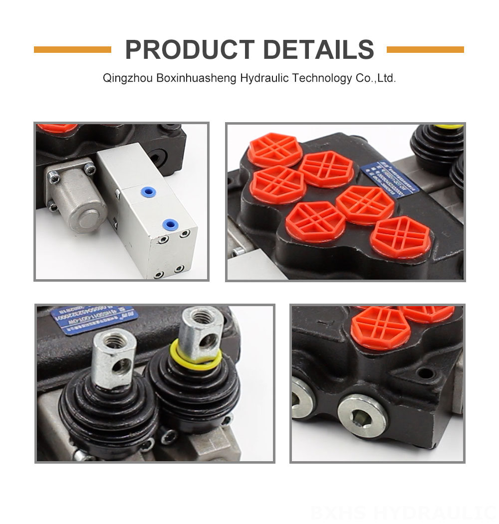 SD11 Manual Monoblock Directional Valve: Your Reliable Hydraulic Solution detailed image