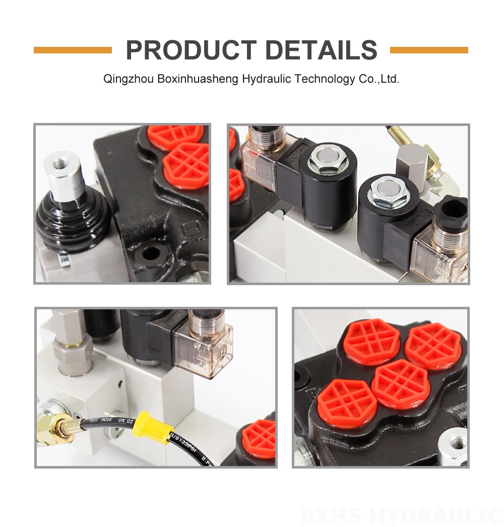 SD5 Electro-hydraulic 1 Spool Monoblock Directional Valve detailed image