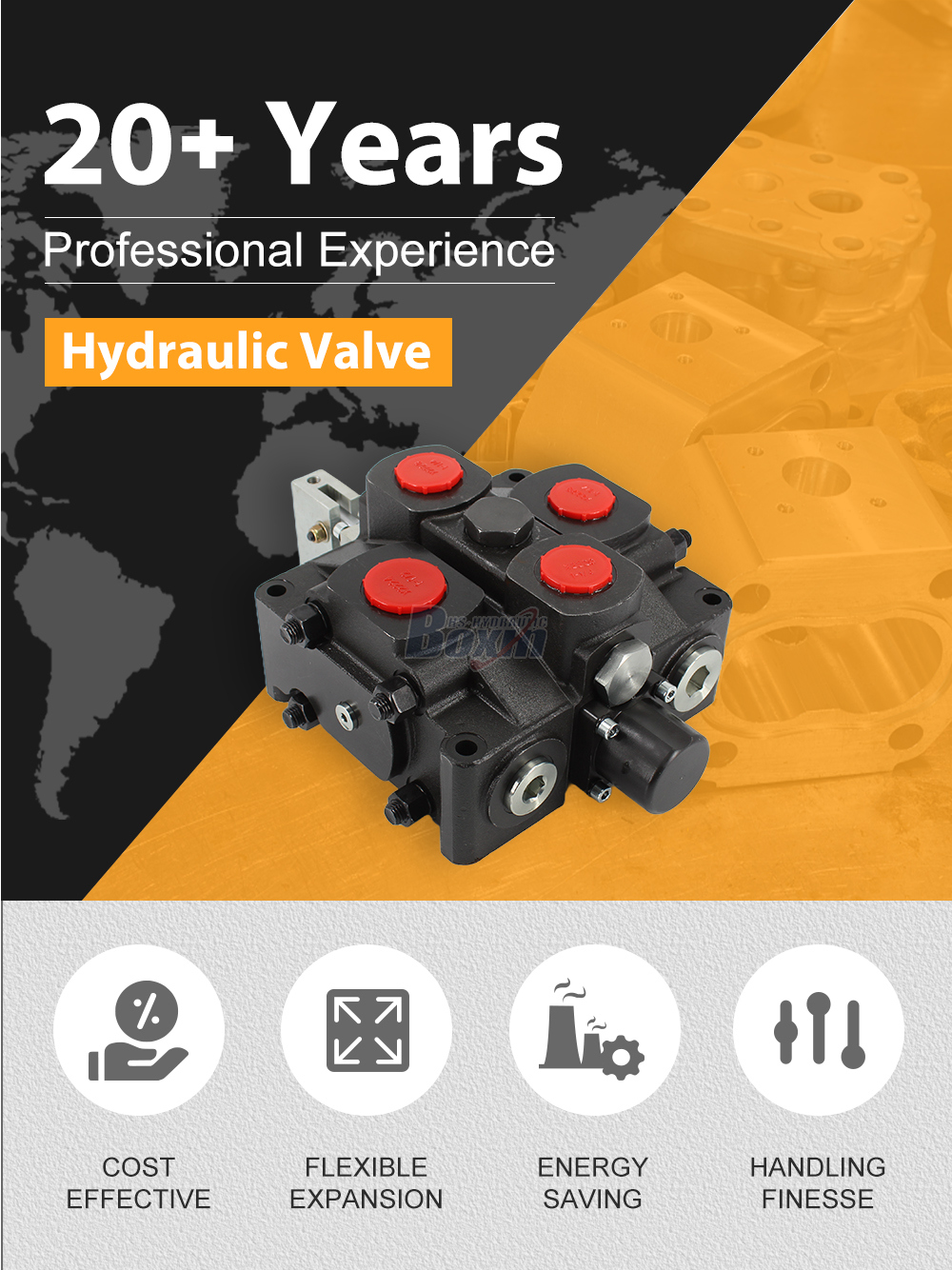 SDS380-OW Manual 1 Spool Sectional Directional Valve detailed image