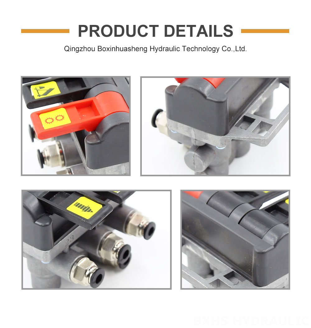 TC-4-TFLF Pneumatic 1 Spool Hydraulic Control valve detailed image