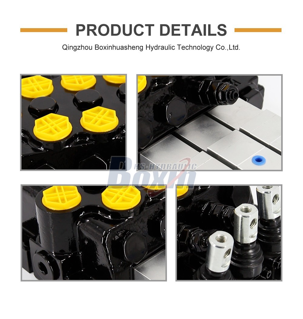 OEM and Private Label Services for WZF-125 3 Spool Monoblock Valves detailed image
