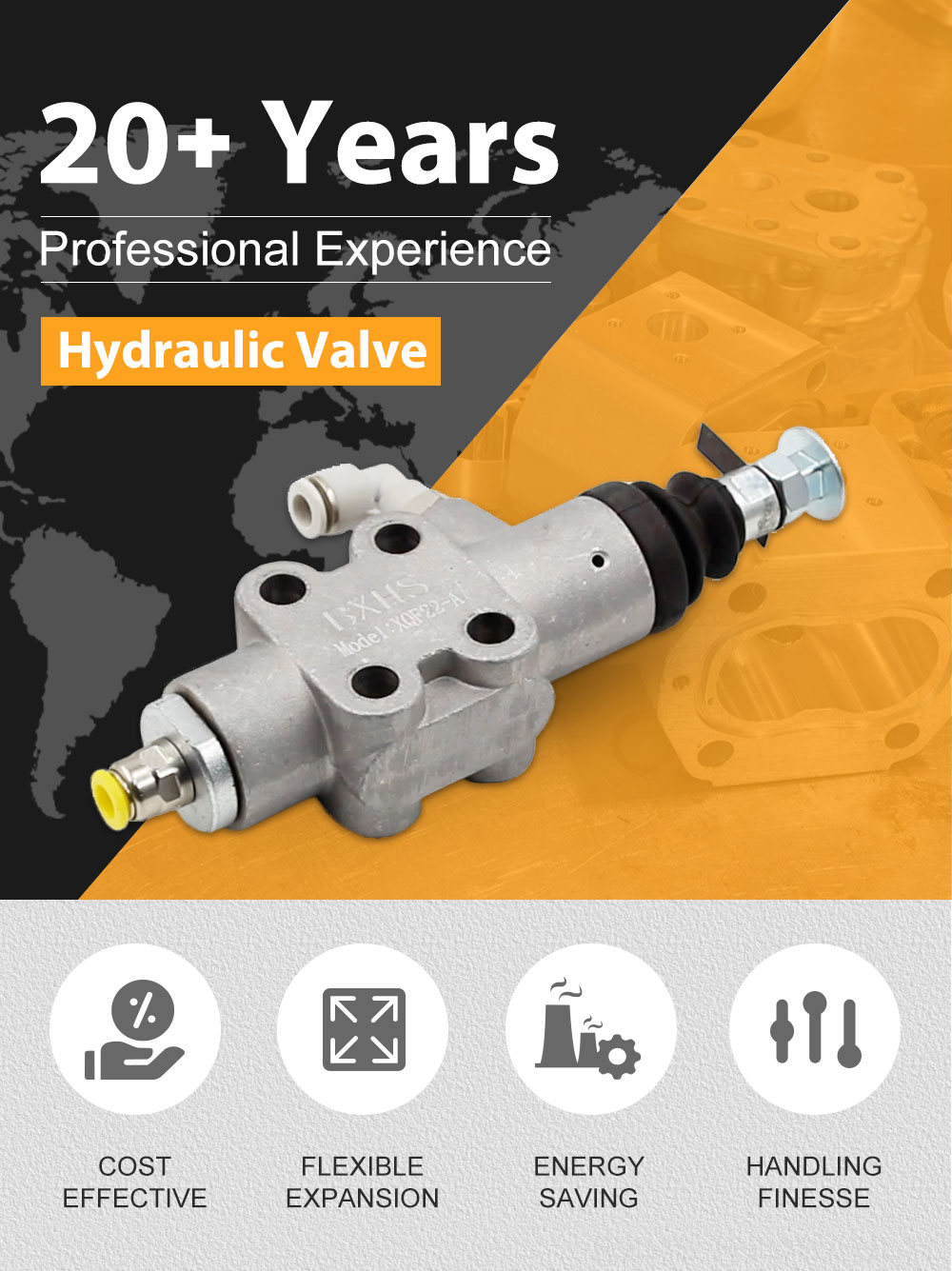 Soleonid Valve Hydraulic XQF22-A Pneumatic Valve: Factory Direct Supply & Global Distribution detailed image