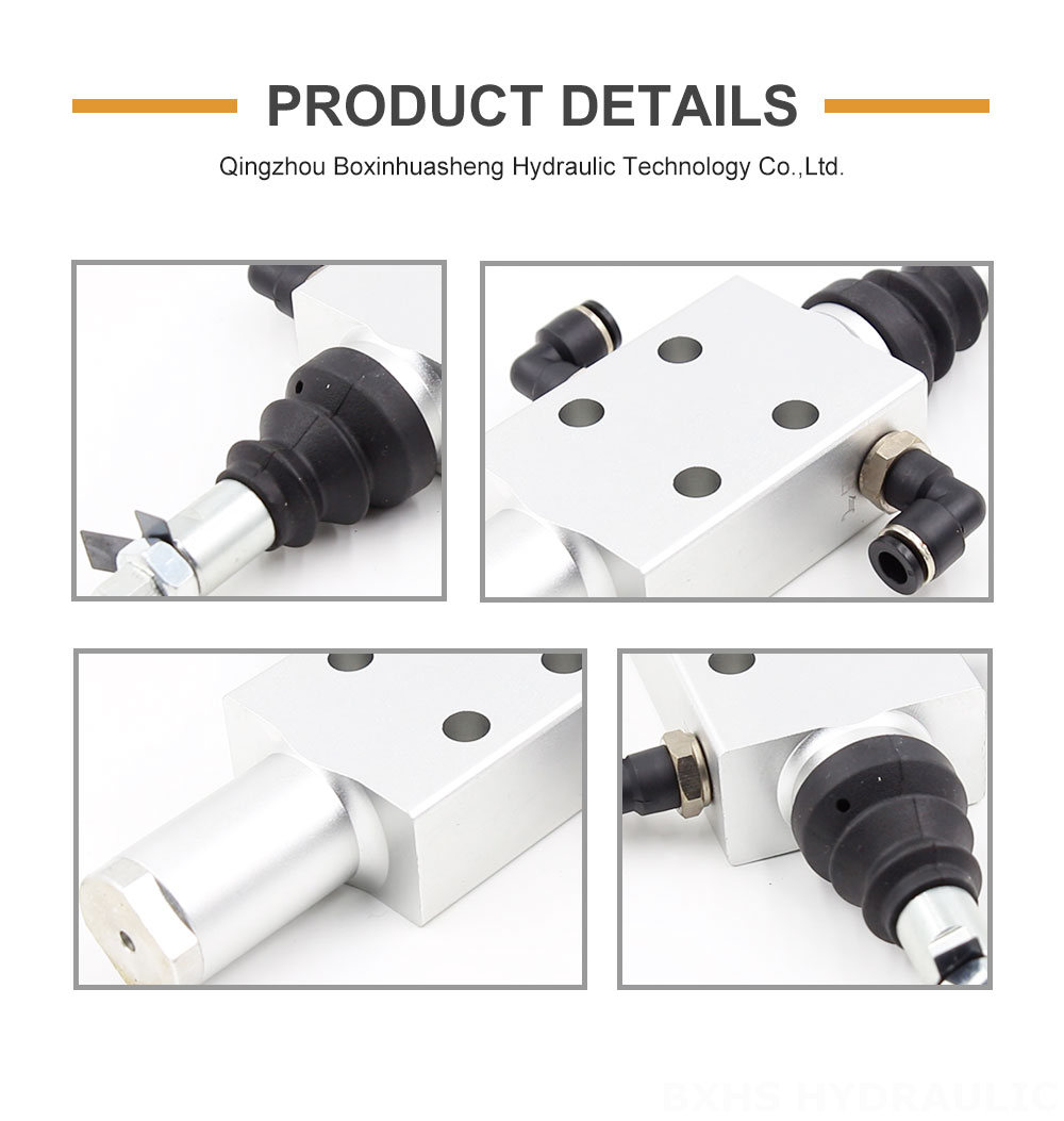 Directional Spool Valve Pneumatic 1 Spool Monoblock Directional Valve: Factory Direct Supply detailed image