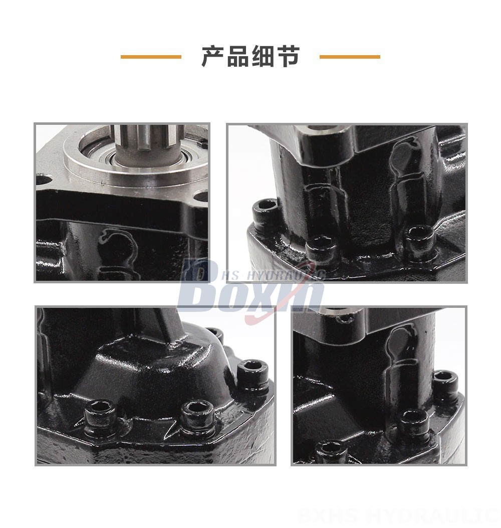 CBHST1-ISO-100 100 毫升/转 20 MPa (2900 psi) 液压齿轮泵