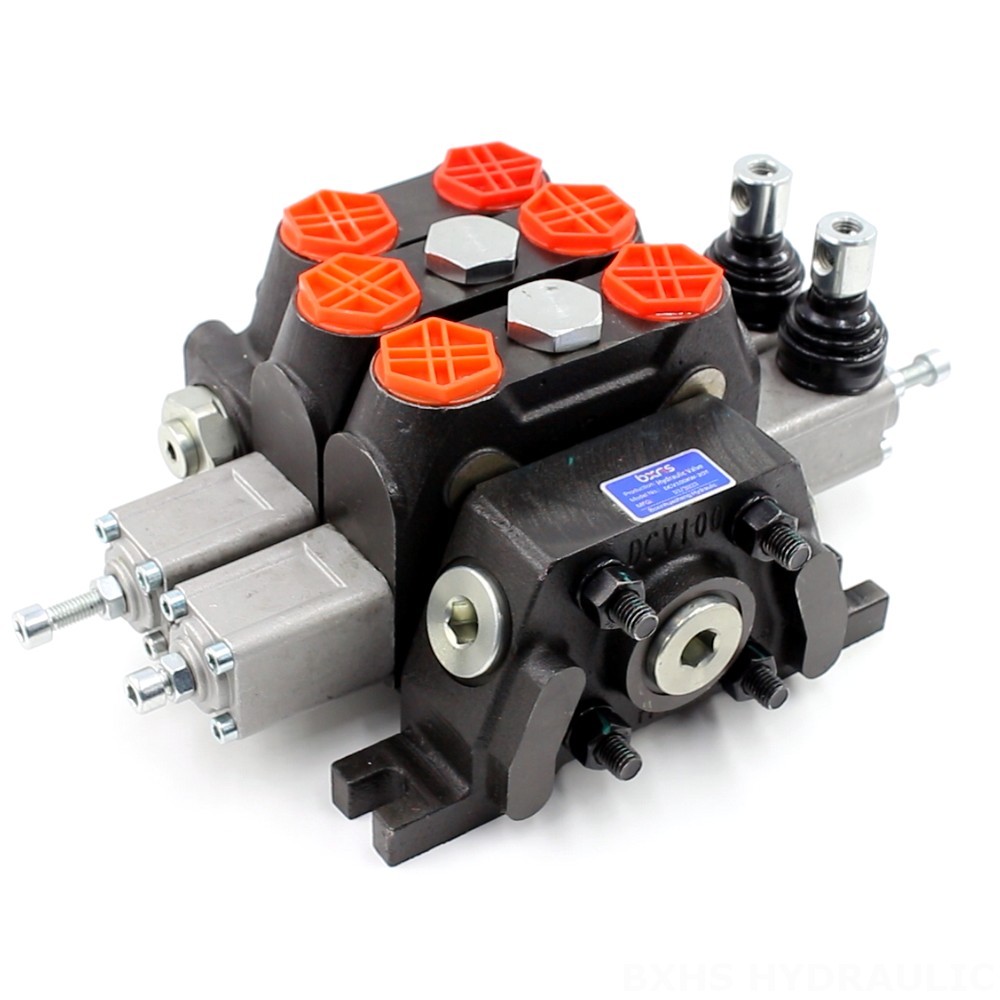 Excavator Hydraulic Valve Manual Sectional Directional Valve - DCV100 Series | Wholesale & OEM image