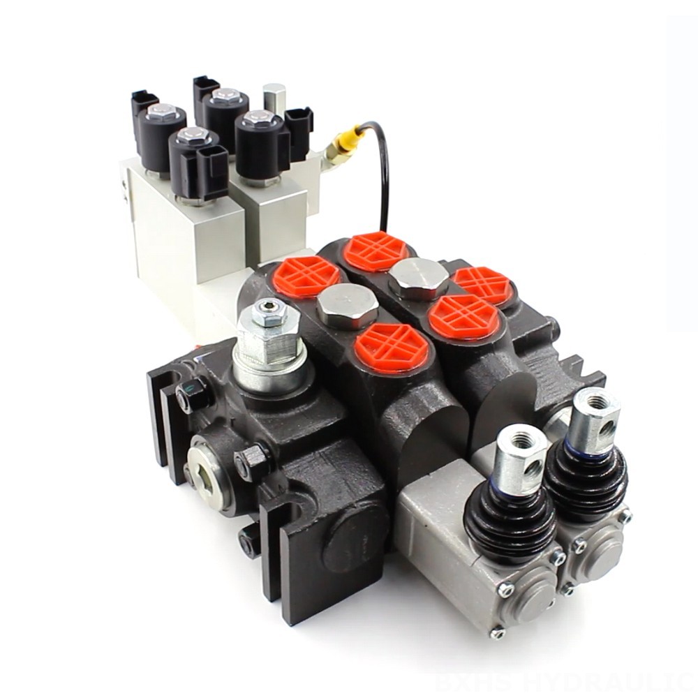 DCV200 Electro-hydraulic 2 Spool Sectional Directional Valve | Manufacturer & Global Supplier image