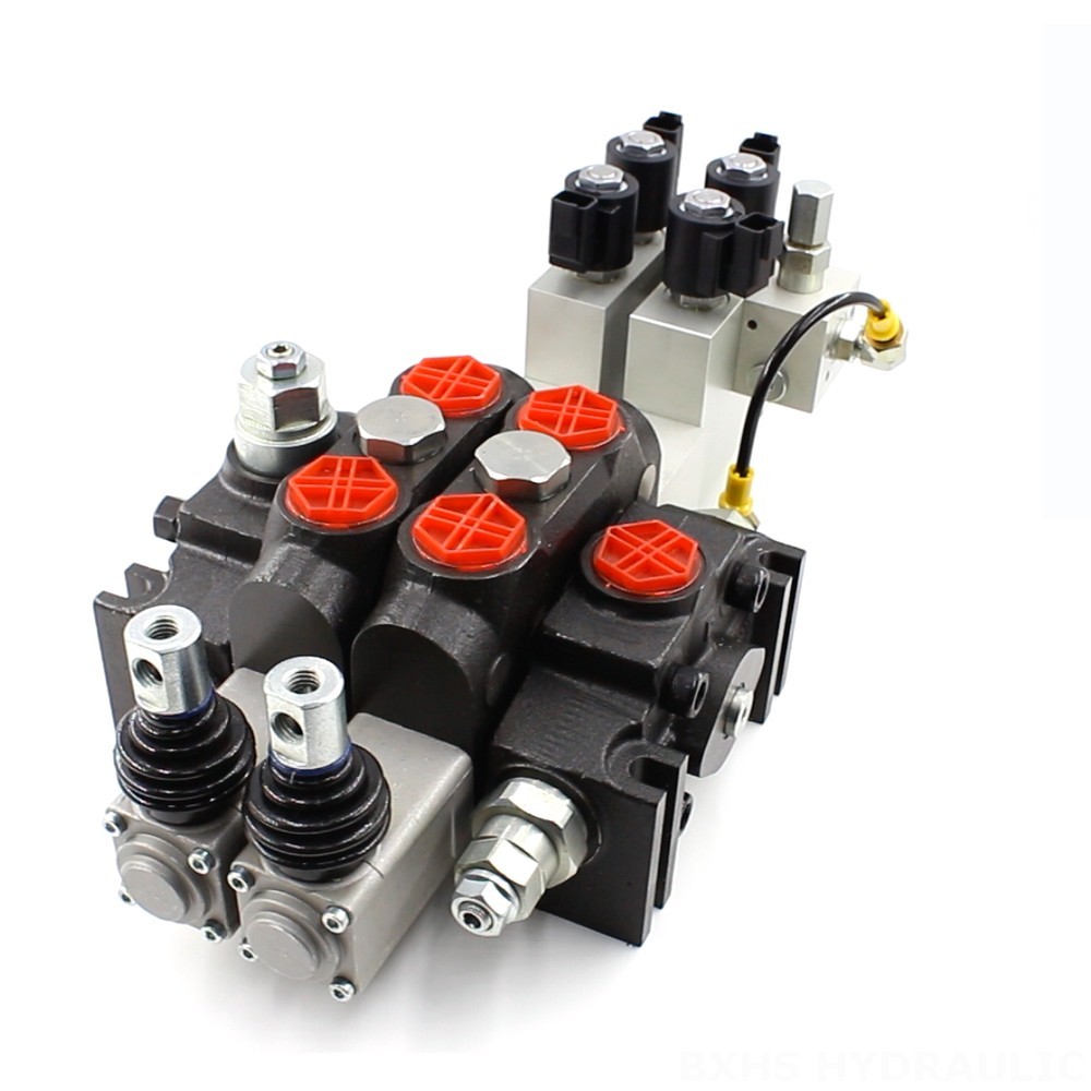 2-Spool Electro-hydraulic Valve | DCV200 Model | Factory Direct & Customizable image