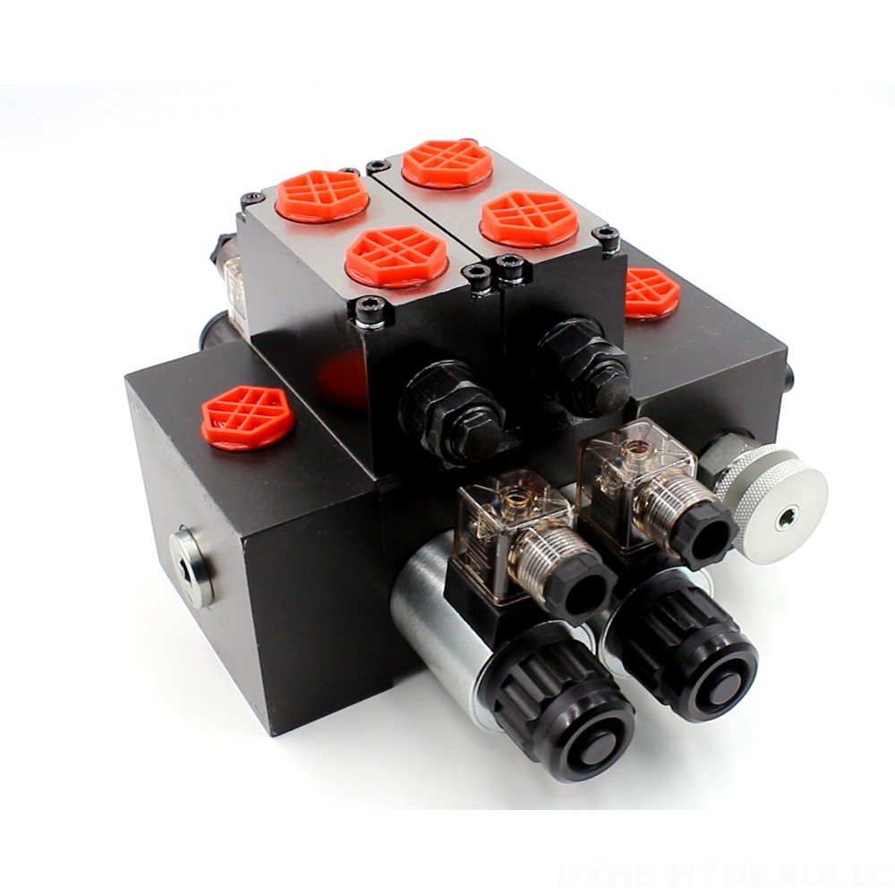 DCV58F 2-Spool Hydraulic Directional Valve | Factory Direct & Customizable image