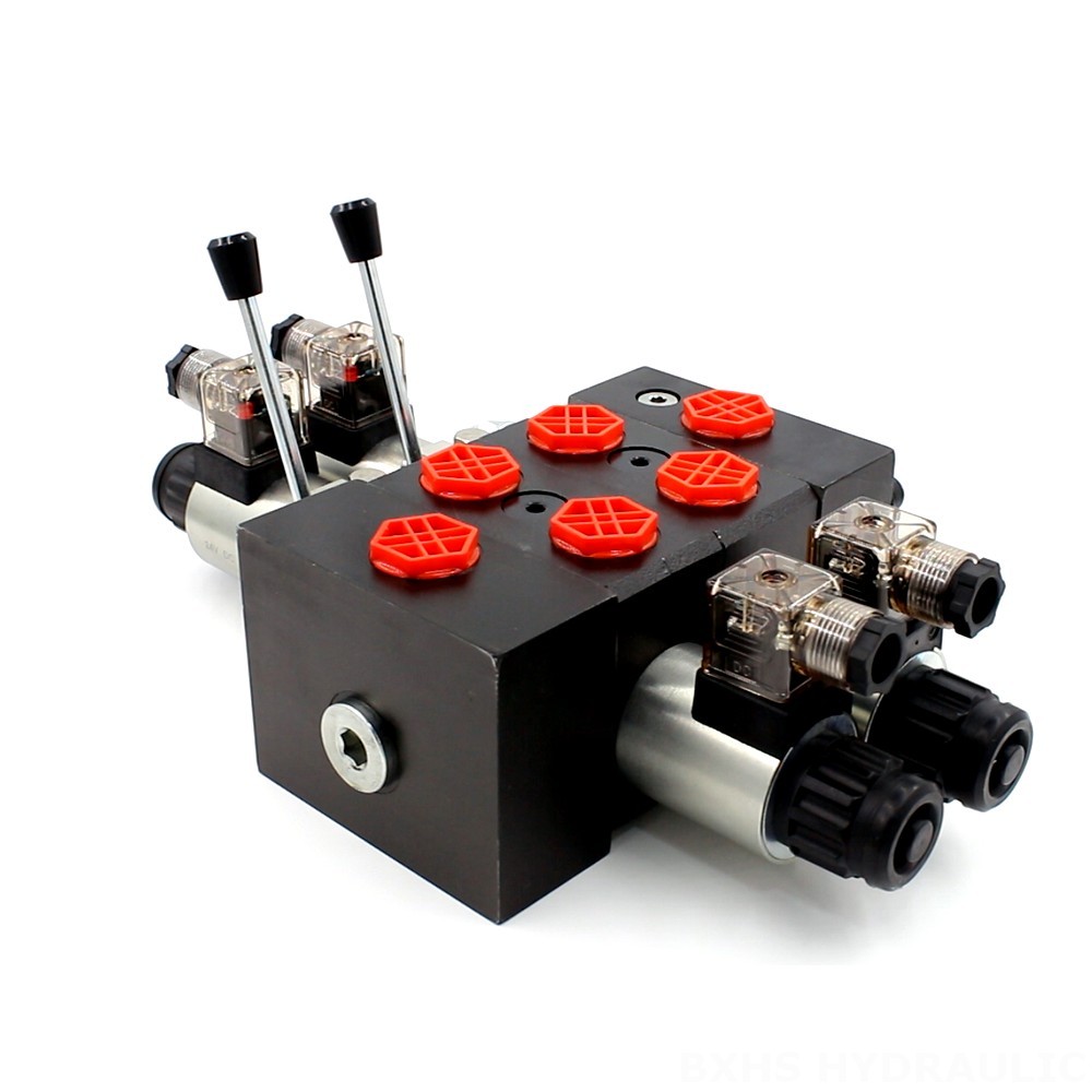 Log Splitter Directional Control Valve Hydraulic Solenoid Valve DCV58 | Quality and Performance image