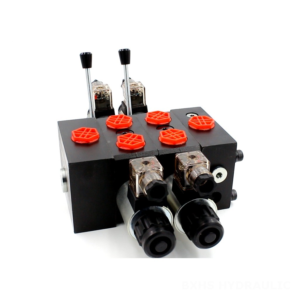 5 Spool Selenoid Hydraulic Valve DCV58 Directional Valve | Precision Engineering and Durability image