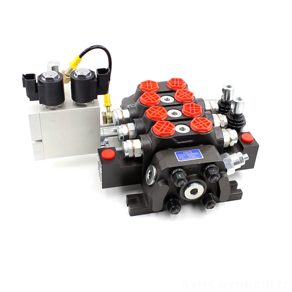 DCV60 Electro-hydraulic 2 Spool Sectional Directional Valve | Manufacturer & Global Supplier image