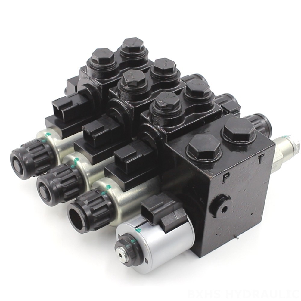 Hydraulic Joystick Control Valve Manual Solenoid Control Valve - HDCF50 Series | Wholesale & OEM image