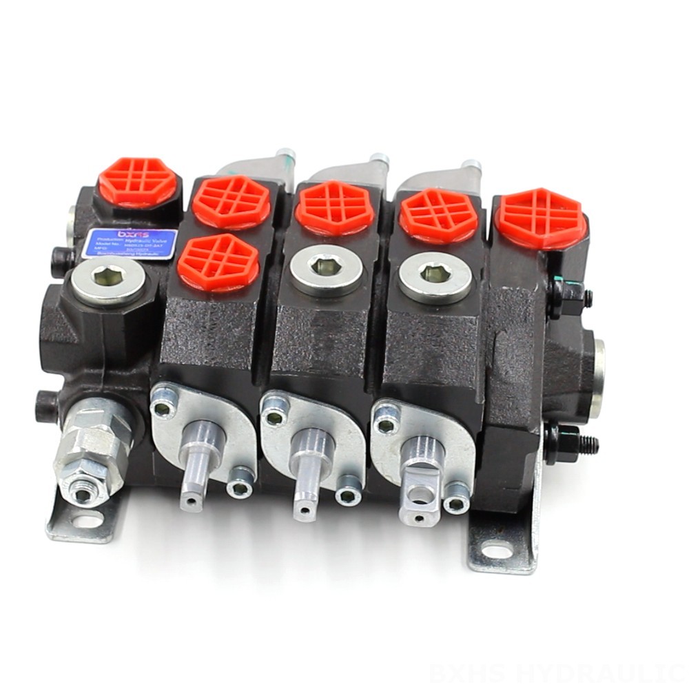 Control Hydraulic Solenoid Valve 3-Spool Monoblock Directional Valve - Wholesale & Distribution image