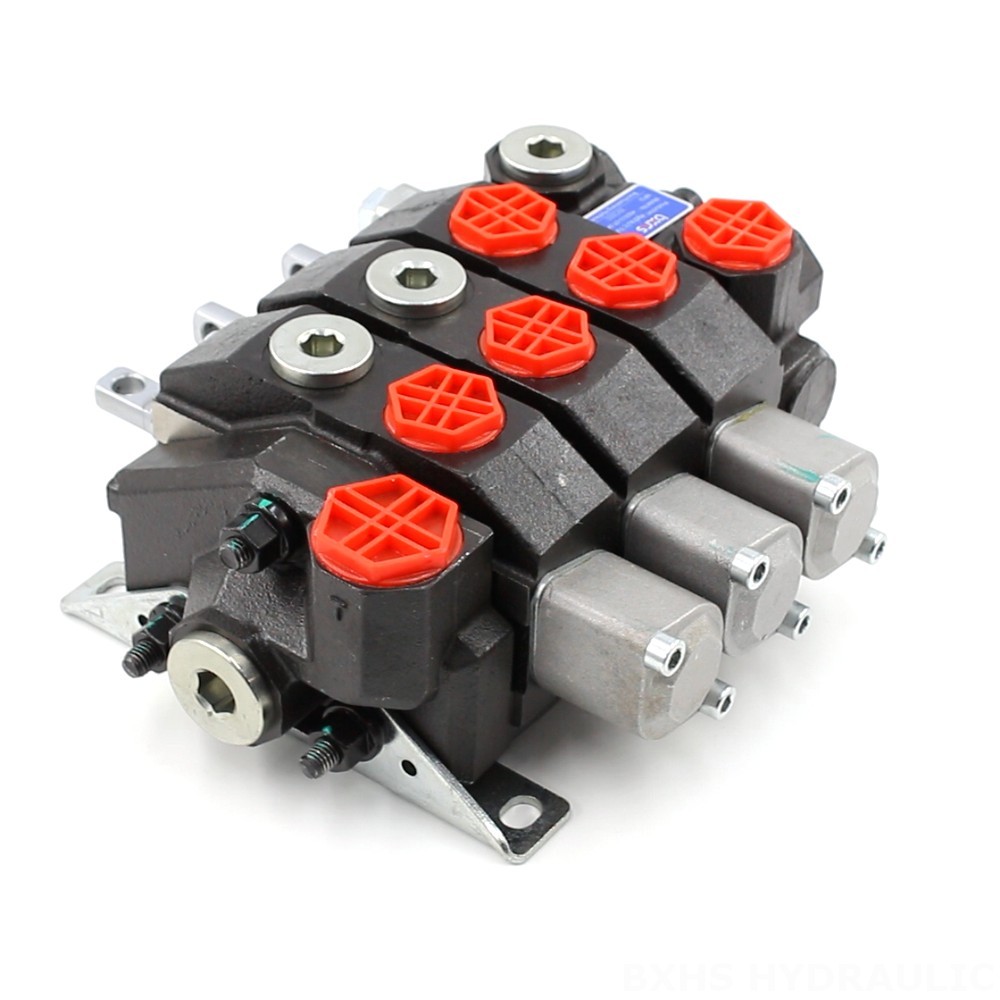 Direct from the Manufacturer: High-Quality Manual 3 Spool Monoblock Directional Valves image