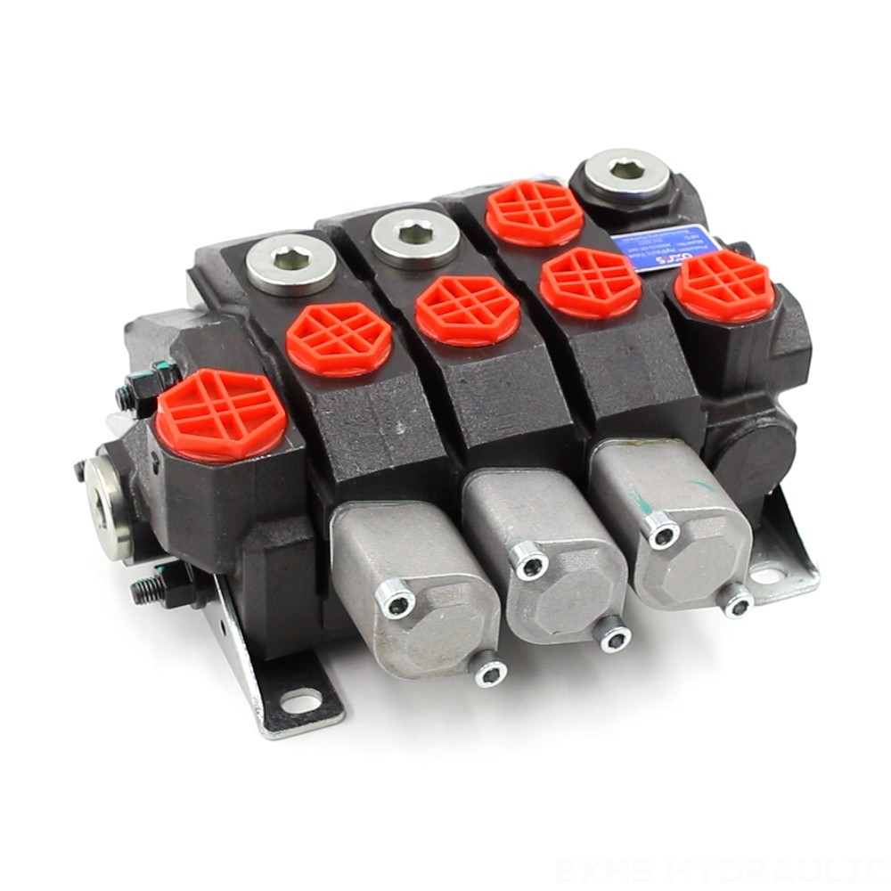 Manual 3 Spool Monoblock Directional Valve: OEM & ODM Services Available image