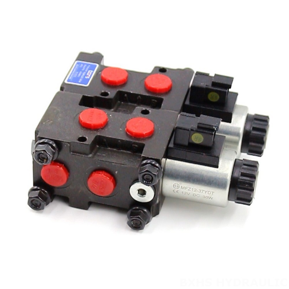 2-Spool Solenoid Flow Diverter Valve | HSV06 Model | Factory Direct & Customizable image