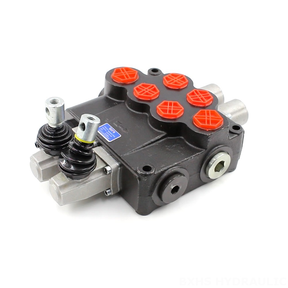 P120 Manual 2 Spool Monoblock Directional Valve | Manufacturer & Supplier image