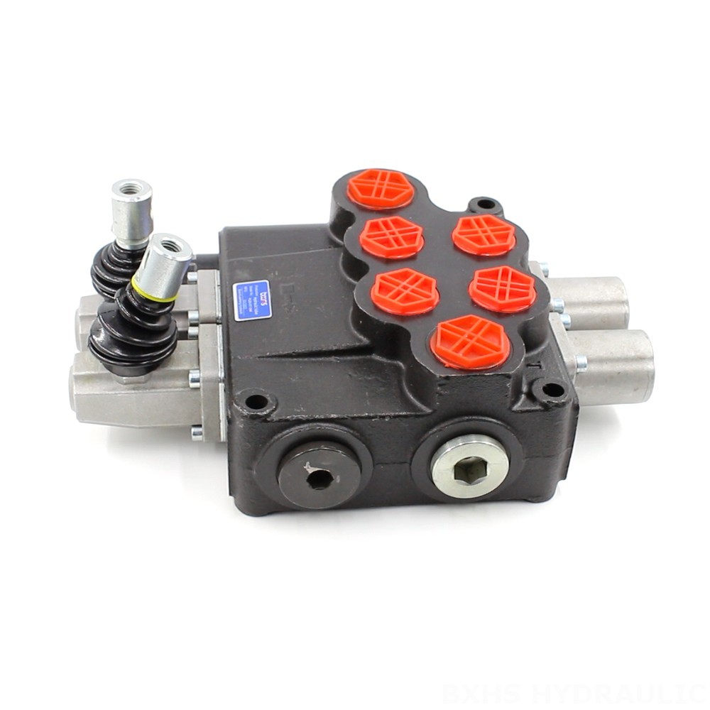 12v Electric Hydraulic Valve Manual Monoblock Directional Valve - P120 Series | Wholesale & OEM image