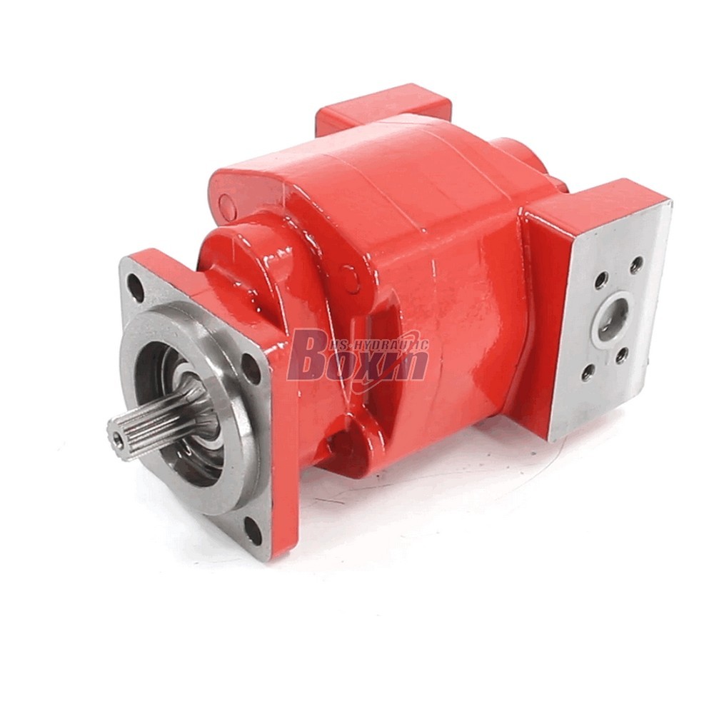 High Performance P350A542KEAB25-25R Hydraulic Gear Pump 104.5 cc/rev Displacement image
