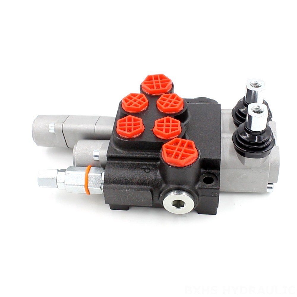 4 Way Hydraulic Diverter Valve High-Performance Hydraulic Valve: P40-AQF-G38-G12 Manual 2 Spool image