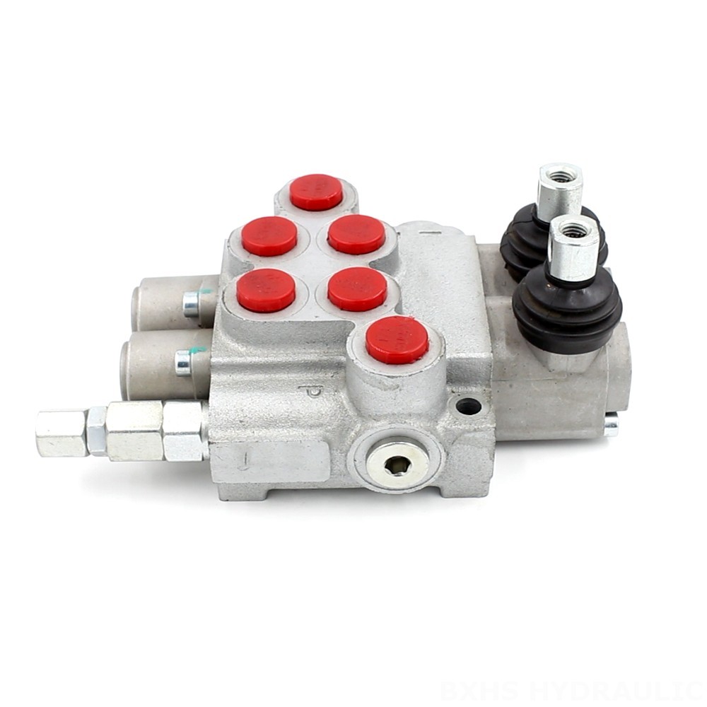 Hydraulic Cylinder Speed Control P40-DKL 2-Spool Hydraulic Valve: Factory Direct & Customizable image