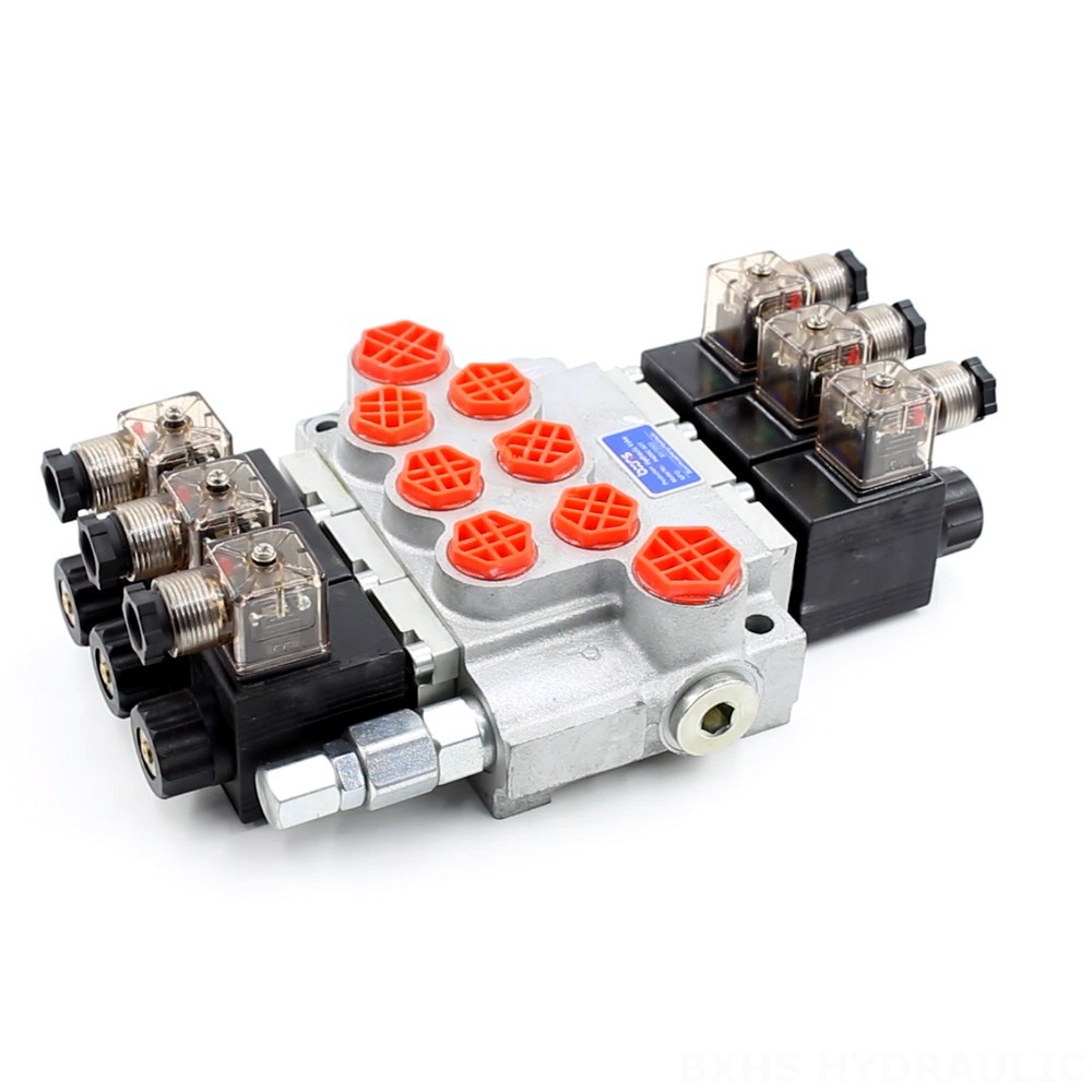 P40-DKL Solenoid 3 Spool Monoblock Directional Valve | Manufacturer & Global Supplier image