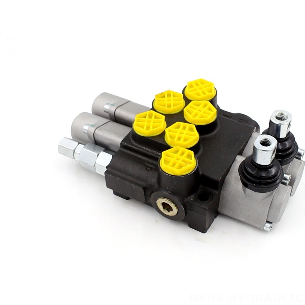 3rd Function Valve Tractor Remote Valve Hydraulic Monoblock Valve P40-G12-2OT | Wholesale & OEM image