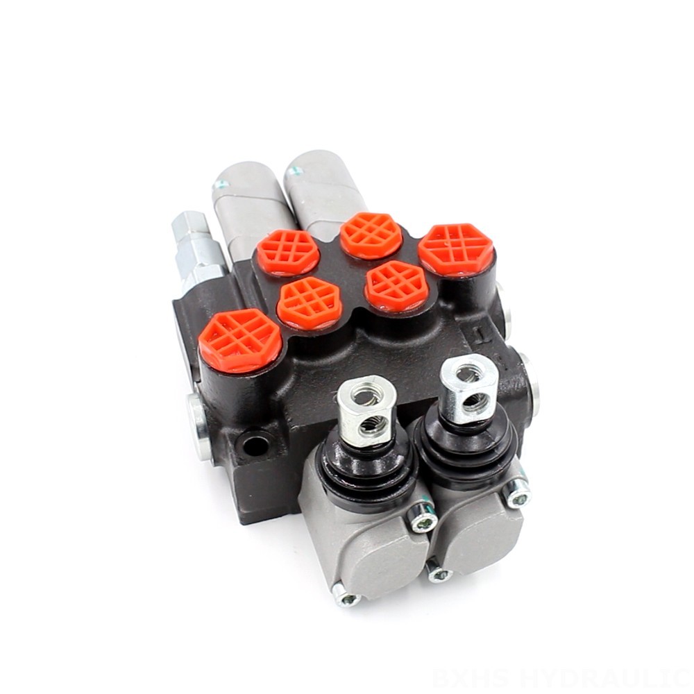 P40-G12-G38-2QTW 2-Spool Hydraulic Directional Valve | Factory Direct & Customizable image