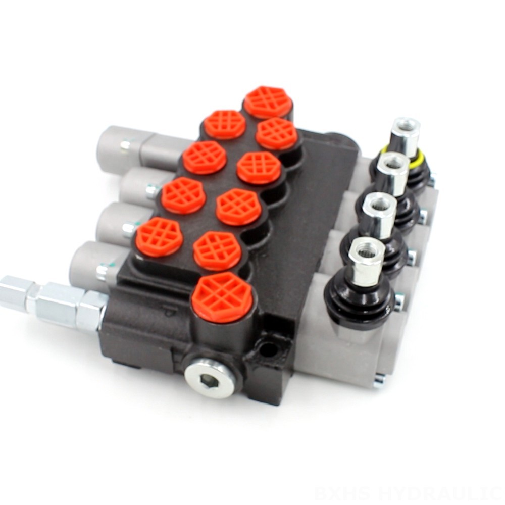 4 Spool Hydraulic Valve - P40-G12-G38-3OT-OTW | Manufacturer & Distributor image