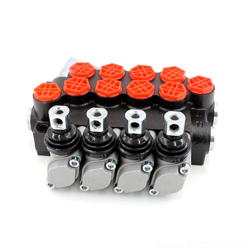 P40-G12-G38-4OT Manual 4 Spool Monoblock Directional Valve: Manufacturer & Supplier image