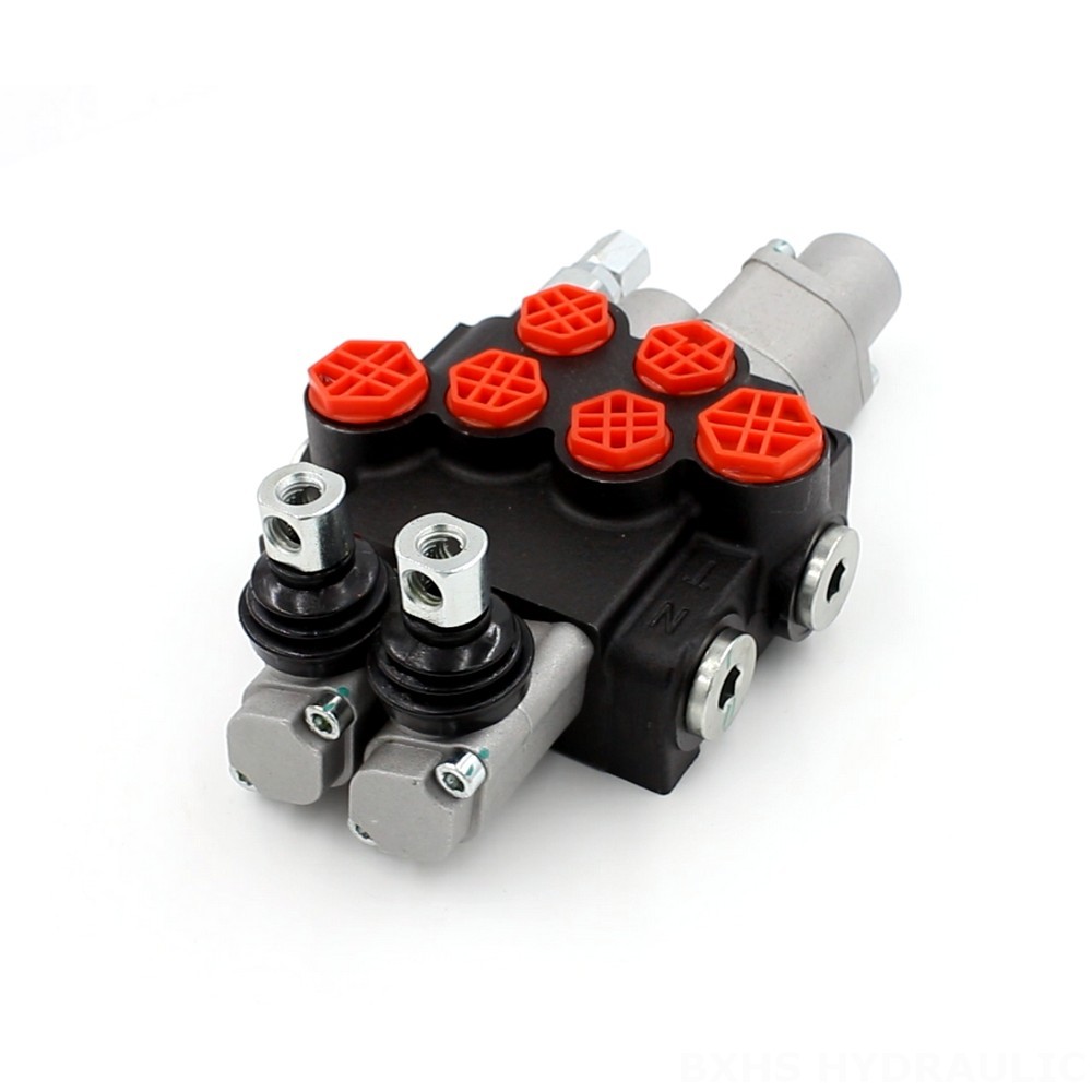 P40-G12-G38-OT-QTW1 2-Spool Hydraulic Directional Valve | Factory Direct & Customizable image