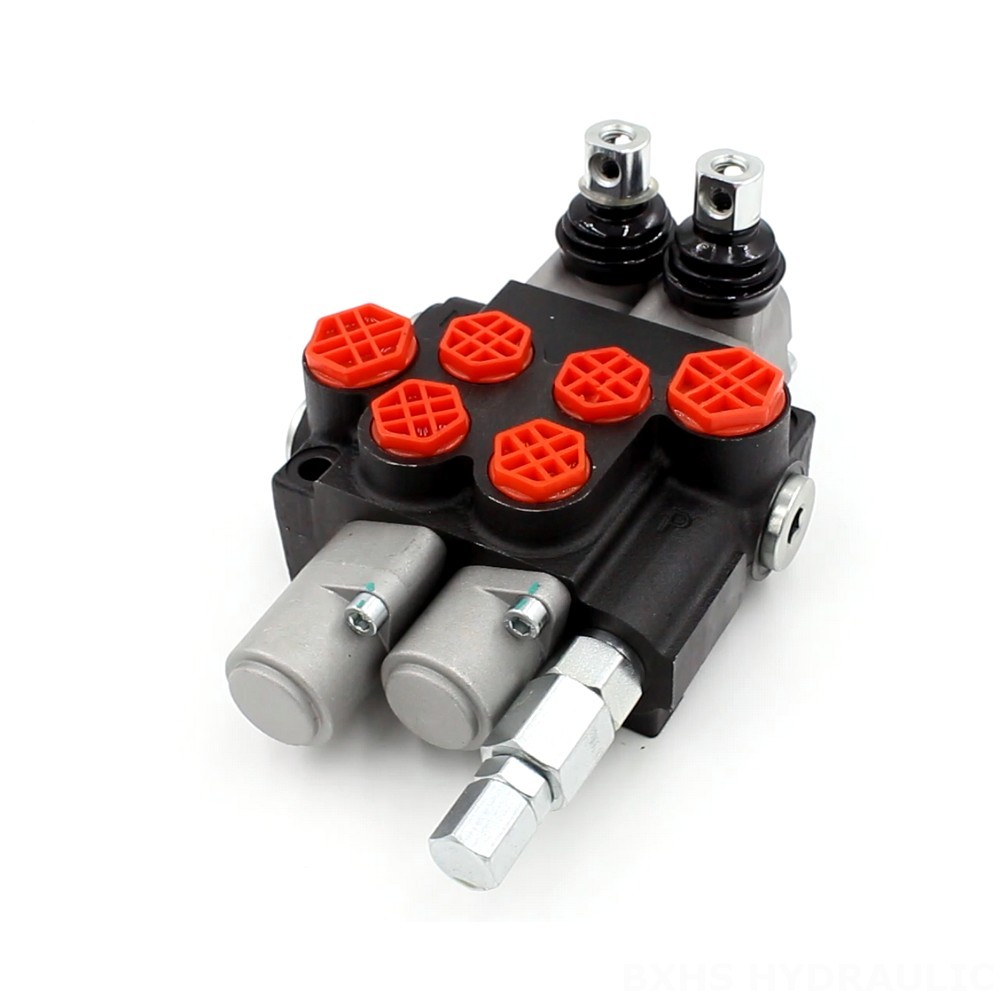 P40-G12-G38-OT-QTW Manual 2 Spool Monoblock Directional Valve Manufacturer image