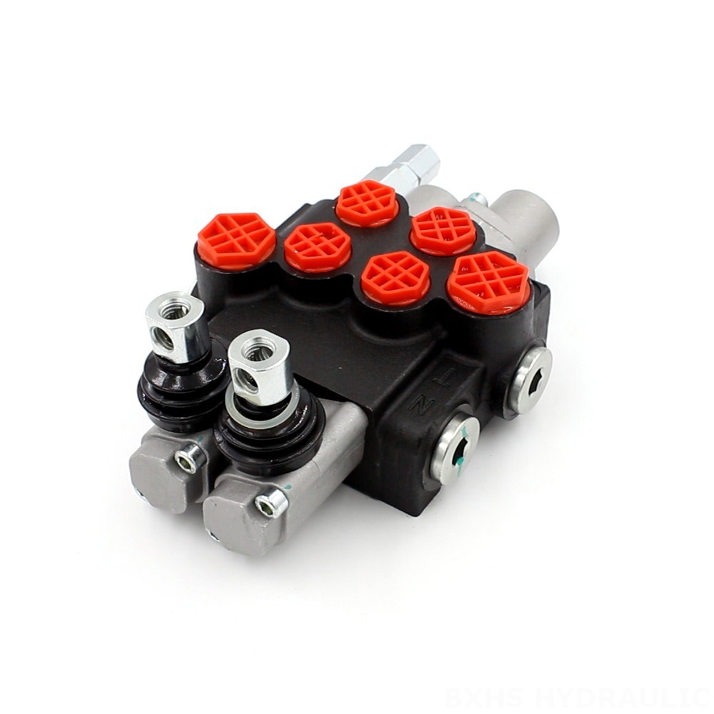 Hydraulic Diverter Rotary 4 Way Valve Custom Hydraulic Valves: P40-G12-G38-OT-QTW ODM Solutions image