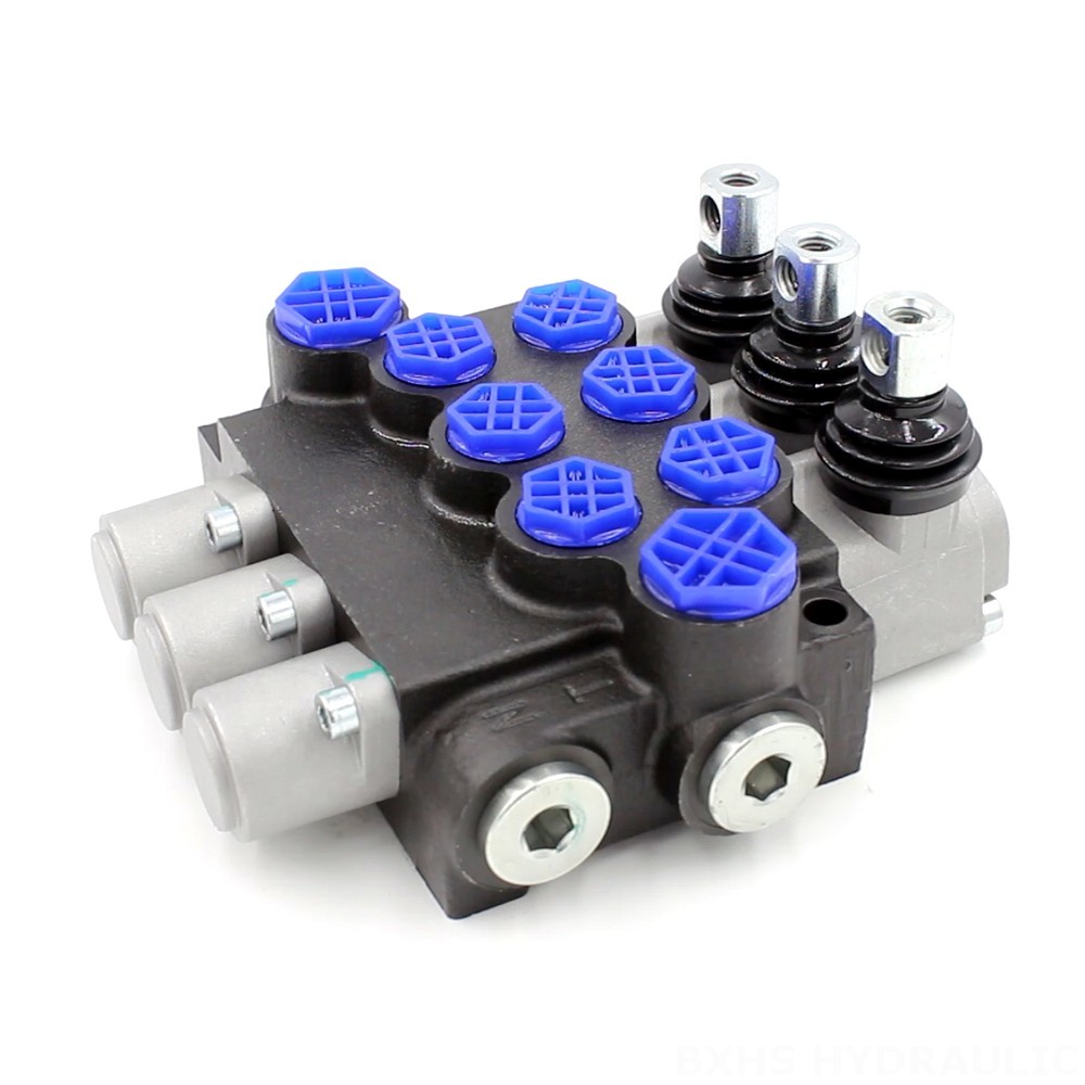 P40-G12-G38-OT Manual 3 Spool Monoblock Directional Valve: Manufacturer & Global Supplier image